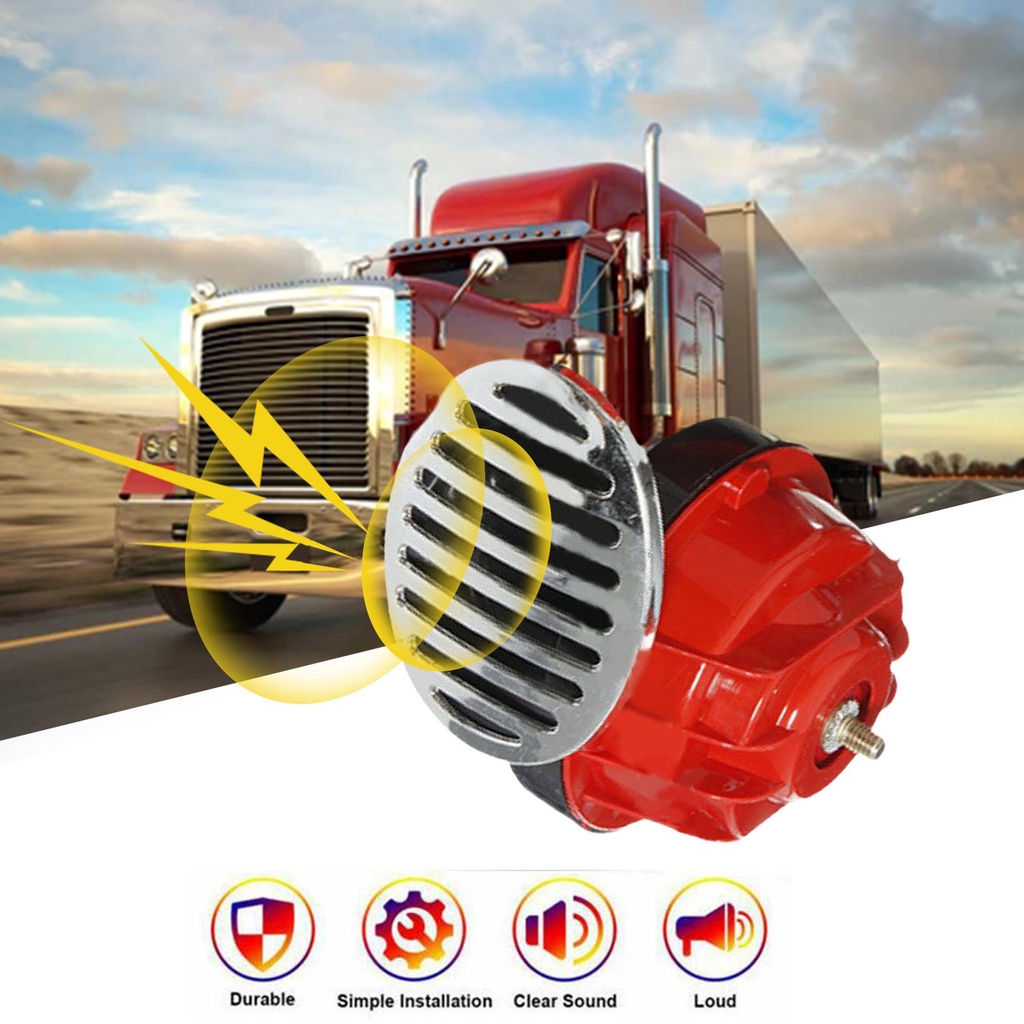 OKD Klakson Keong Hella 2Pcs 12V  Suara Sperti Hella Dan Denso Untuk Mobil Motor Truck