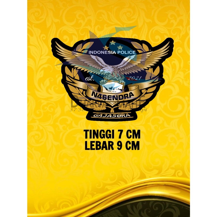 

ANGKATAN 46 N46ENDRA – GAJA50RA NAGENDRA GAJASORA, Stiker angkatan 46 bintara polri, stiker polisi, stiker polri, stiker motor, stiker mobil