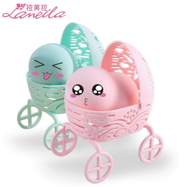 LAMEILA Beauty Blender with Baby Cart