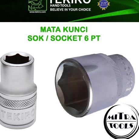 Klaim promo--TEKIRO Mata Kunci Sok Socket 8-32mm kunci sok tekiro kunci shock tekiro kunci sok set