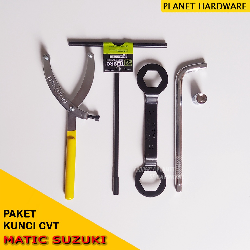 Set Lengkap Kunci CVT Motor Matic Suzuki