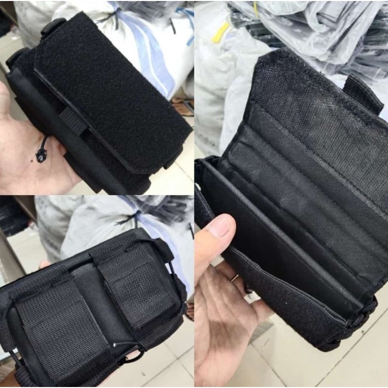 sarung Hp tactical / Pouch Hp double isi 2 / Pouch hp