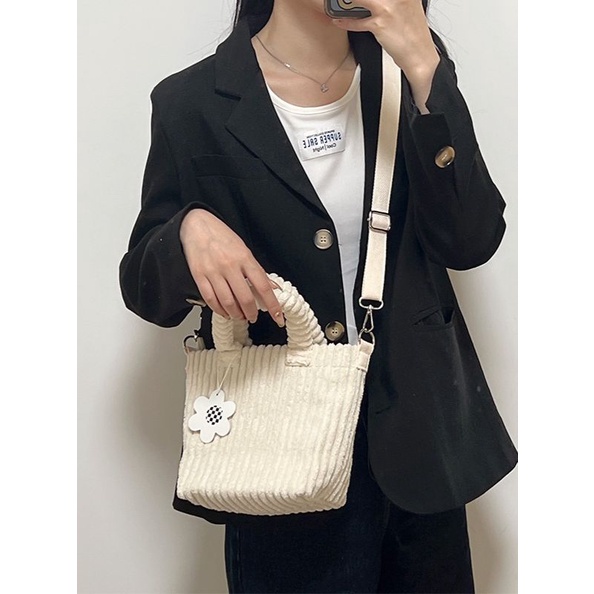 Tas Selempang Wanita Dompet Hp Cewek Tas Kecil Jinjing totebag tote FT47 18 x 20 x 11 cm