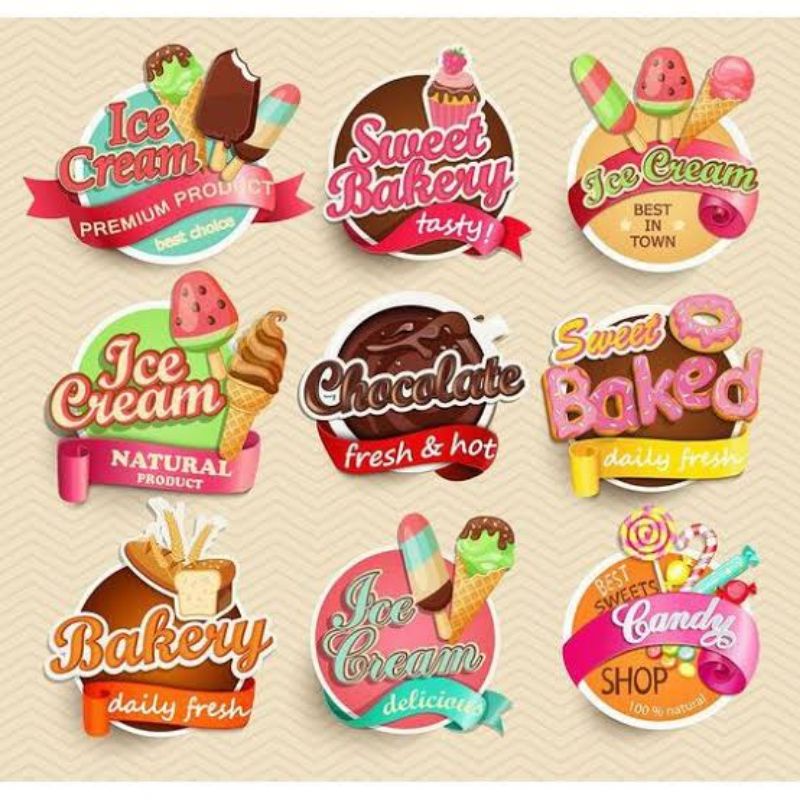 

Cetak Stiker Custom Kemasan Kotak/Bulat/Ouval Cromo Perlembar A3+ (GRATIS DESAIN - 1 HARI BERES)