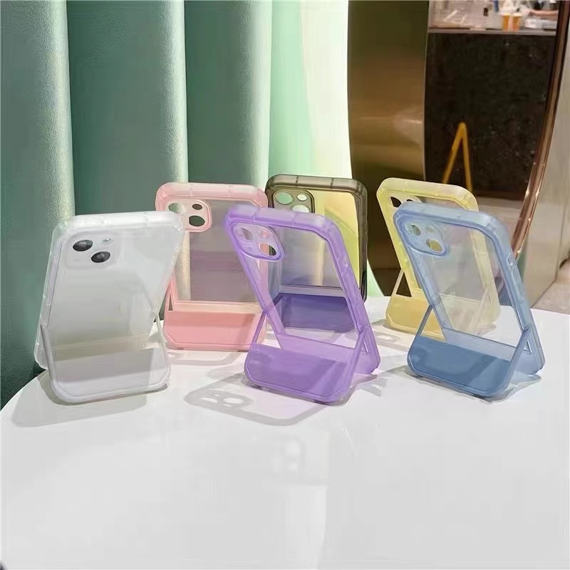 Soft CANDY Colour Stand Bracket Holder Iphone 13 14 PRO MAX 14 plus