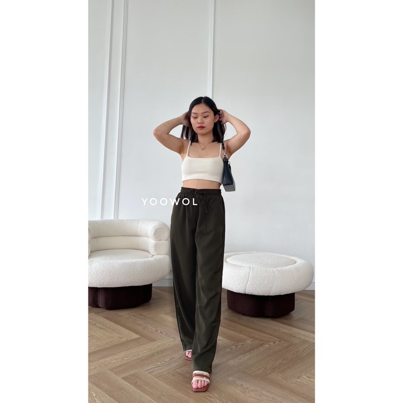 Olive Pants | Celana Panjang Wanita