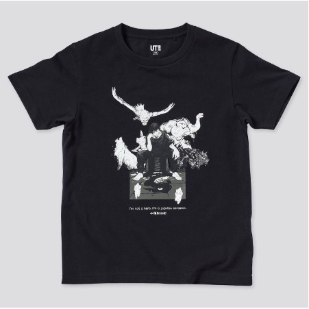 Kaos Uniqlo x Jujutsu Kaisen ( Unisex )