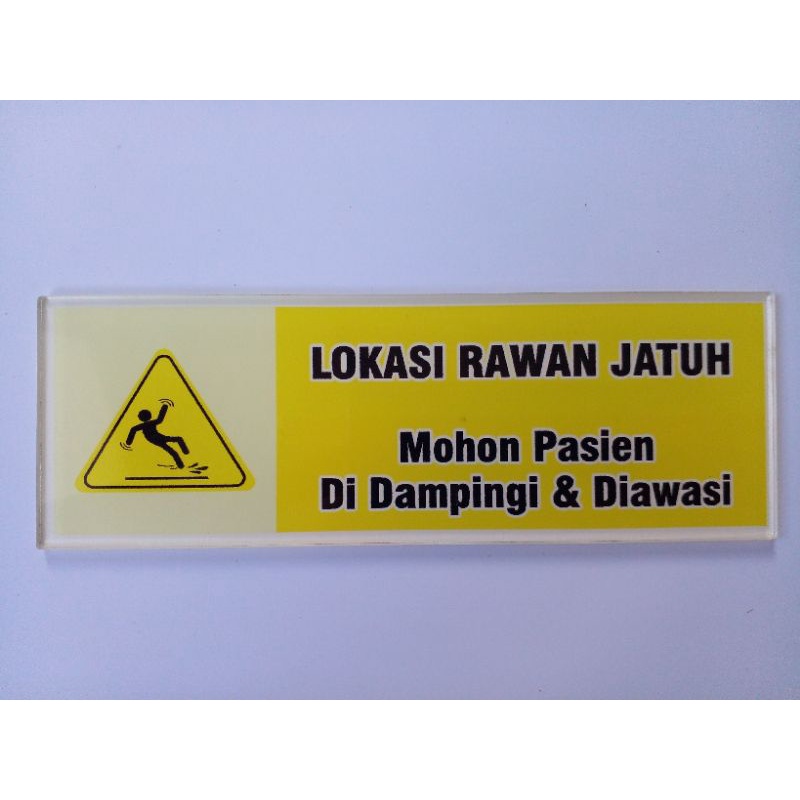 

Akrilik Resiko Rawan Jatuh