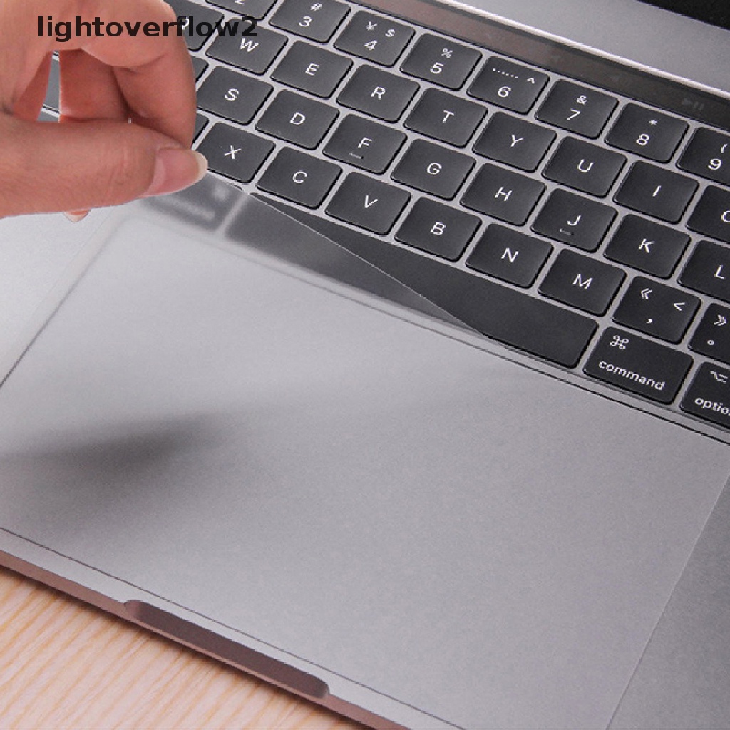 (lightoverflow2) Film Pelindung Layar touchpad Transparan Untuk laptop (ID)