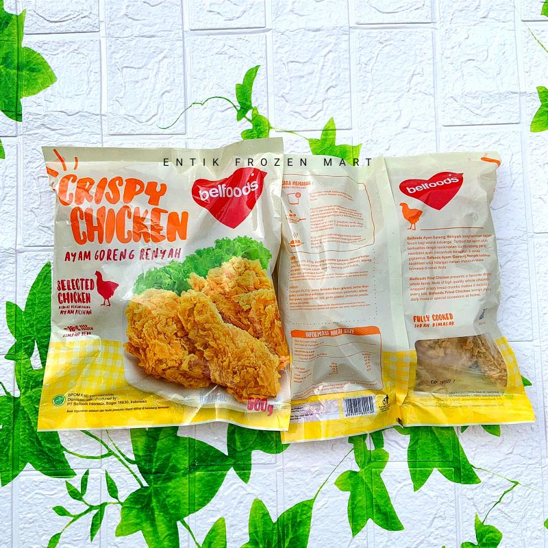 

Belfoods Crispy Fried Chicken | Ayam Goreng Renyah 500gr