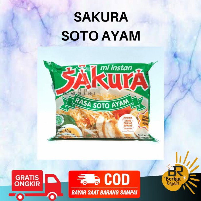 

SALE Mie Instan Jadul Sakura Mi Kuah Soto Ayam