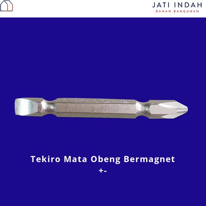 populer] MATA KUNCI OBENG PLUS MINUS MAGNET TEKIRO / MATA BOR SEKRUP +-