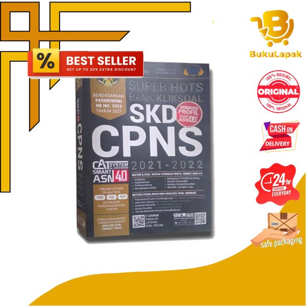 Buku SKD CPNS, SUPER HOTS BANK SOAL SKD CPNS, Genta Group
