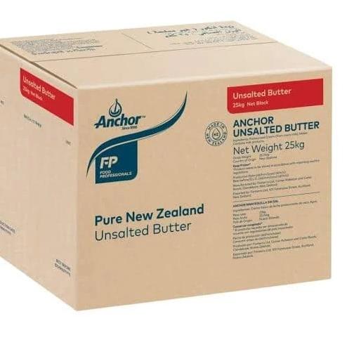 

Paling Laris--ANCHOR Unsalted Butter ANCHOR 250 gr Repacked Mentega Wangi dan Enak