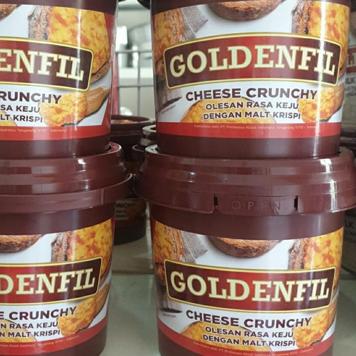 

READY ✅Selai Roti Goldenfil Rasa Keju Cheese Crunchy & Spread 1 Kg|KD3