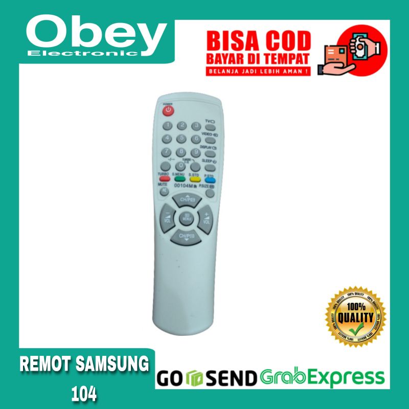 REMOT TV SAMSUNG TABUNG 104M