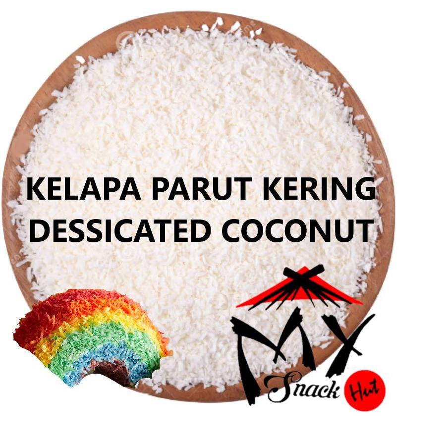 

㊩ DESSICATED COCONUT 100GR - DESICCATED SHREDDED SHRED WHITE KELAPA PARUT SERUT PUTIH TABUR KERING ❂