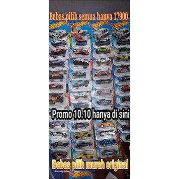 hot wheels ori 100% dari mattel harga 50000 dapat 3pc. dikirim barang tidak sama mobilnya