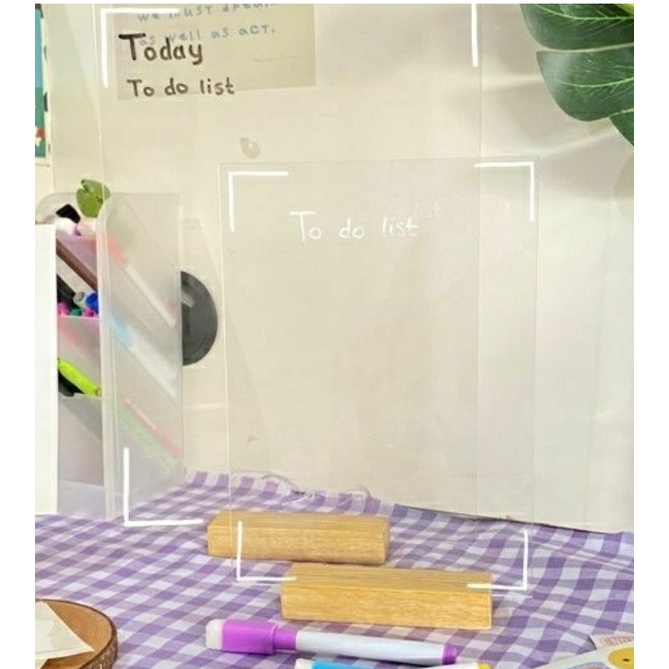 

Akrilik Planner Mini/ Akrilik Planner Unik/ /Papan Jadwal/ Schedule Board/ To do list