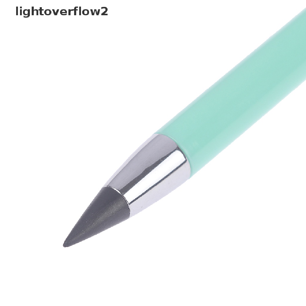 (lightoverflow2) 1pc Pensil Eternal Tanpa Tinta Untuk Menulis