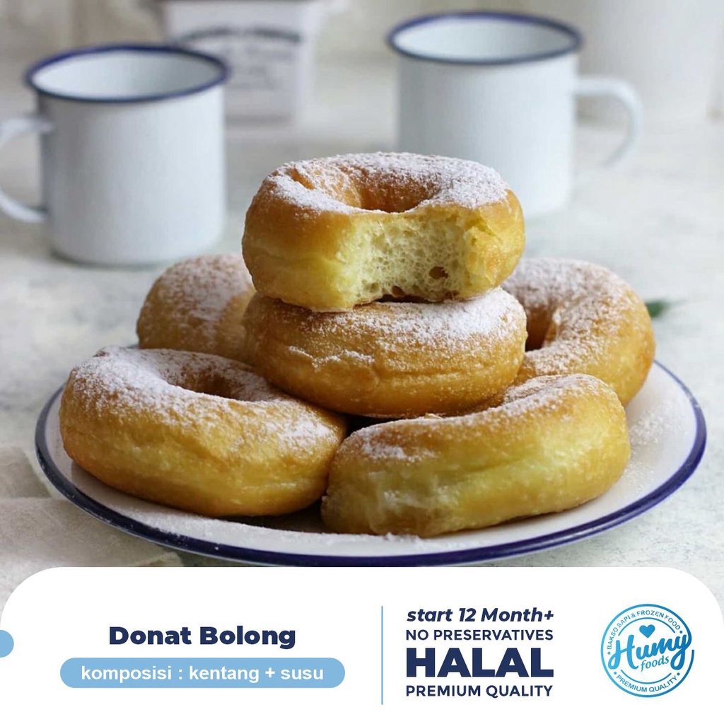 DONAT LEMBUT KENTANG SUSU HOMEMADE Tanpa Pengawet