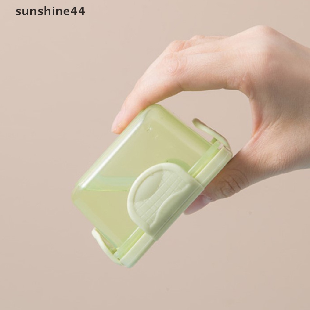 Sunshine Kotak Penyimpanan Makanan / Snack Mini Portable Bahan PP Kapasitas 150ML