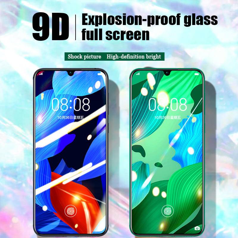 Pelindung Layar Tempered Glass Untuk Huawei P50 P40 P30 P20 Pro Lite 5G P Smart Z S 2019 2020 2021 Y8P Y6P Y7P Y9 Y5 Y6 Y7 Prime 2019