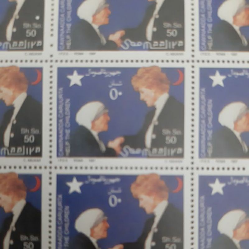 

Perangko Somalia Diana Mother Teresa harga 1 prangko