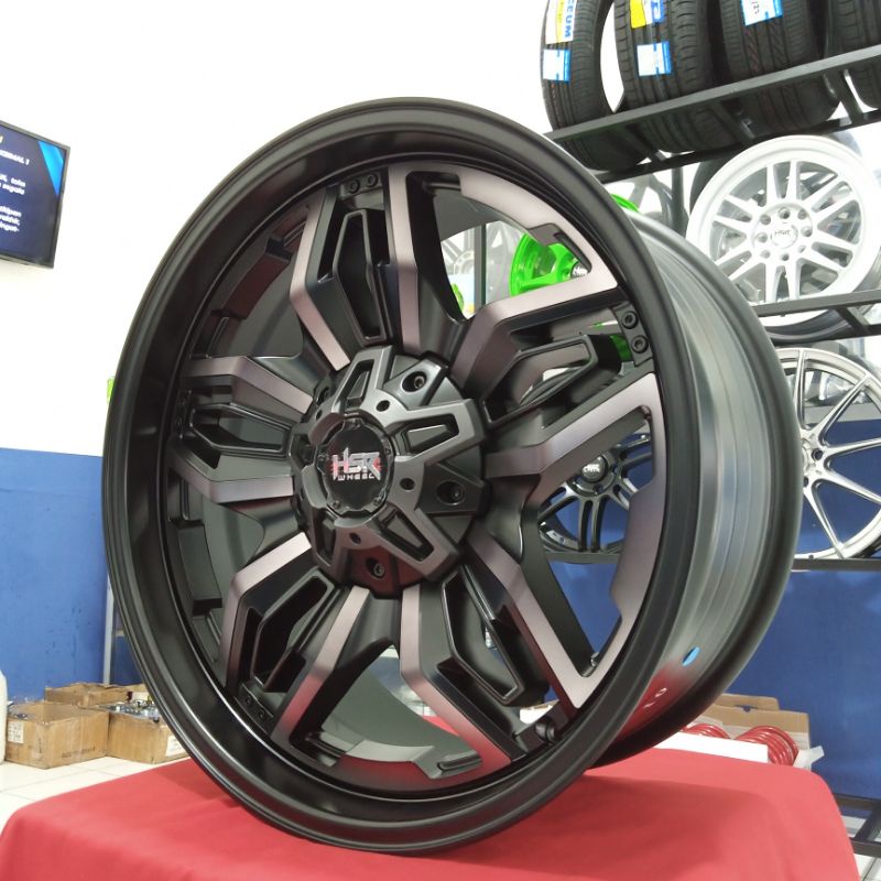 Velg - Pelek Mobil Pajero Fortuner Triton Dmax Dmux Hilux dll HSR Gontara Ring 20 | Toko Velg Pekanb