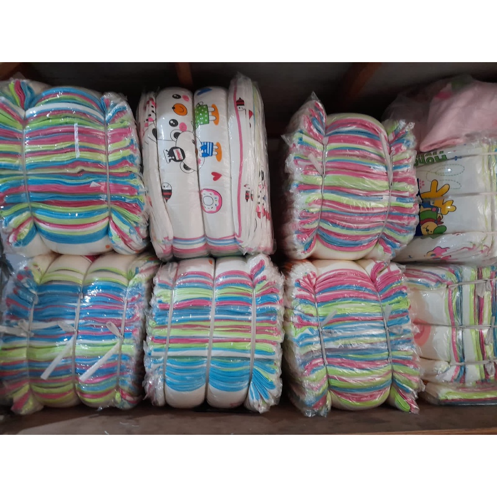 ATB Handuk Microfiber Bayi Lembut Tebal (Bordir Mata, Joy Life, Lectonia Anak) Tanggung Uk 50 x 100