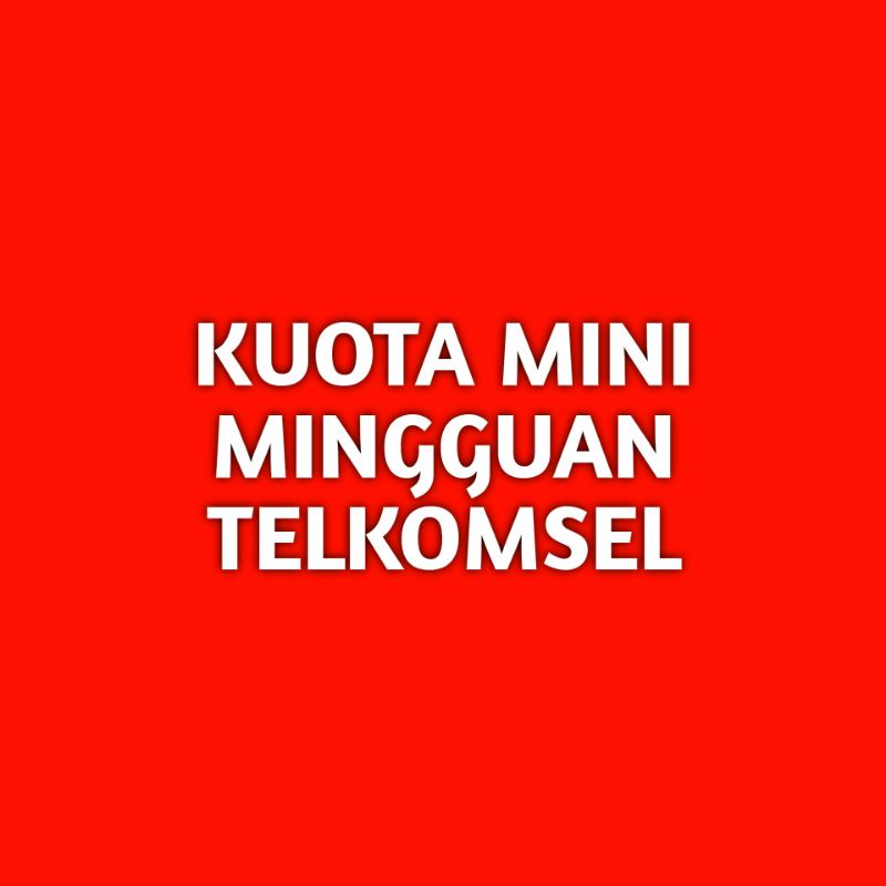 Kuota Mingguan Telkomsel - 500 MB