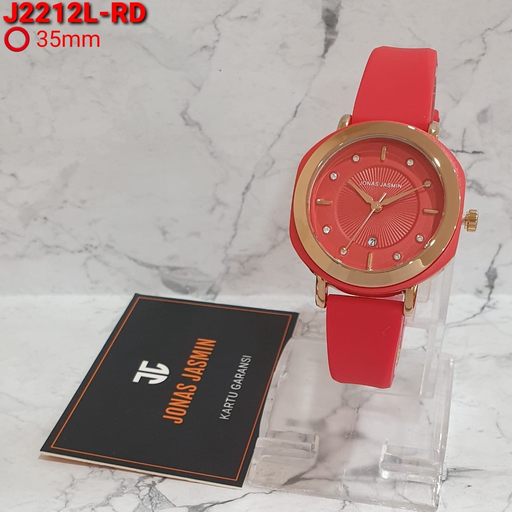 JAM TANGAN WANITA JONAS JASMIN JJ-2212L JJ 2212 JJ 2212L ORIGINAL ANTI AIR