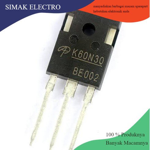 K60N30 AO AOK60N30 60N30 60A 300V Mosfet N-Ch To-247 Transistor FET