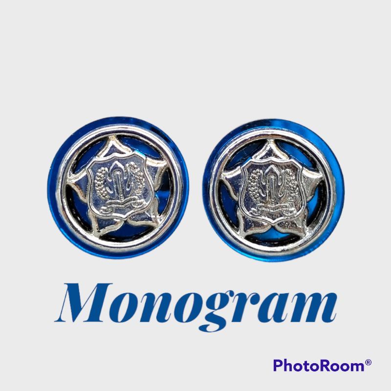pin monogram Krah security satpam