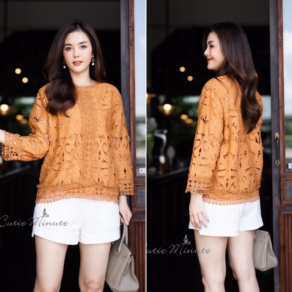 Blouse Cutie Minute - Blouse Renda Premium 0048