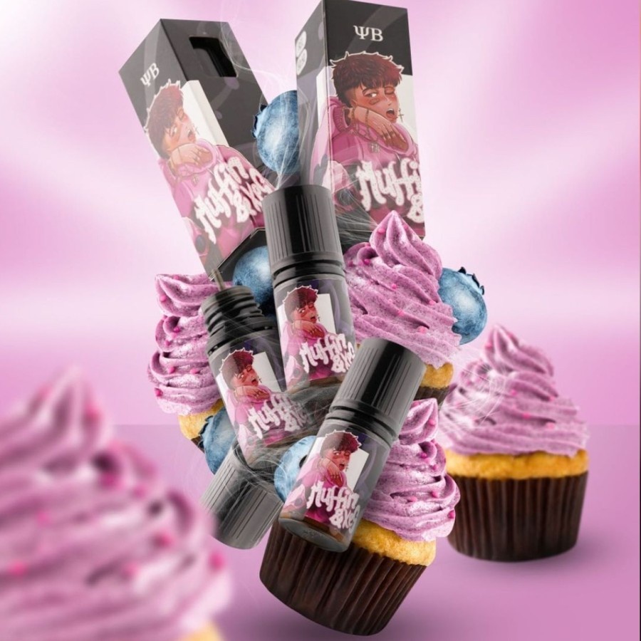 YB Muffin and Xes V2 Blackberry Pods Friendly 30ML by Reza Arap x Ora Brewery