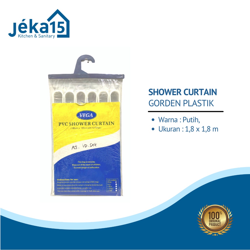 SHOWER CURTAIN | KAIN GORDEN | TIRAI SHOWER