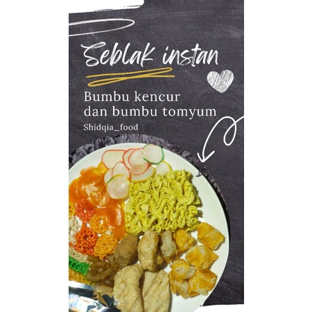 

seblak instan shidqia rasa tomyum