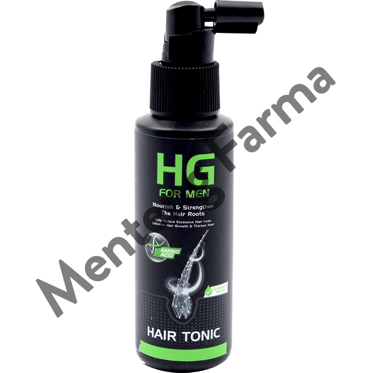 HG For Men Hair Tonic 90 ML - Vitamin Rambut Rontok, Meningkatkan Kesuburan Rambut