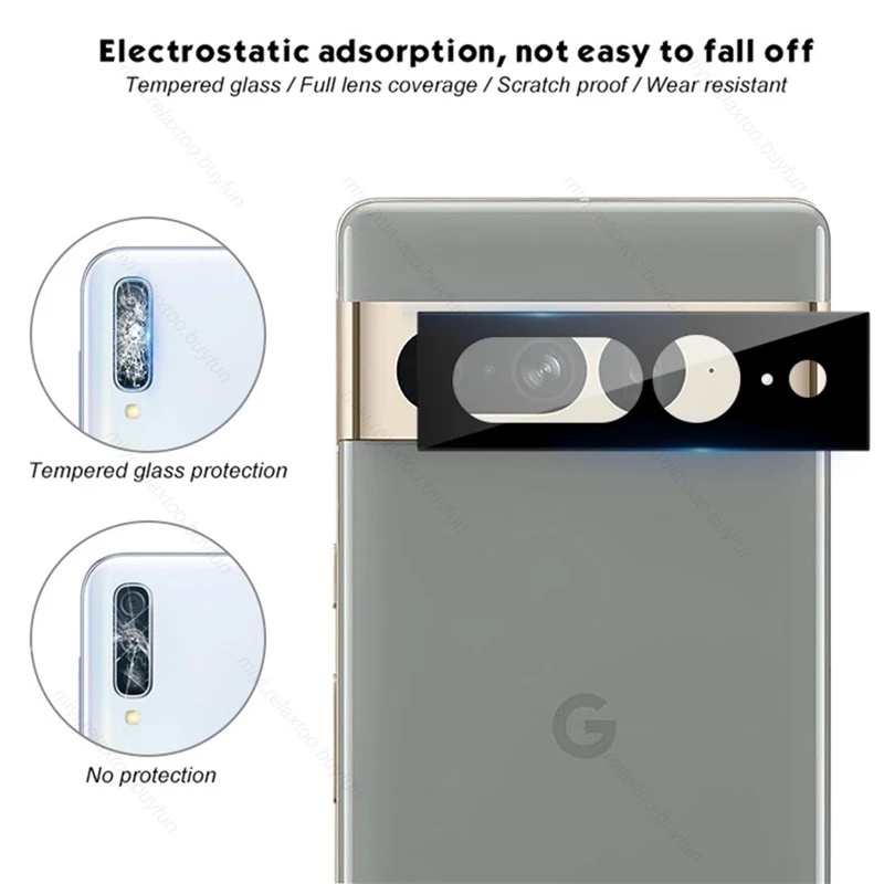 Pelindung Lensa Kamera Anti Gores / drop Untuk Google Pixel 7 / 7 Pro