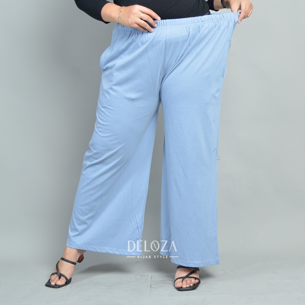 Deloza Setelan Longback Oversized Wanita One Set Kulot Terbaru