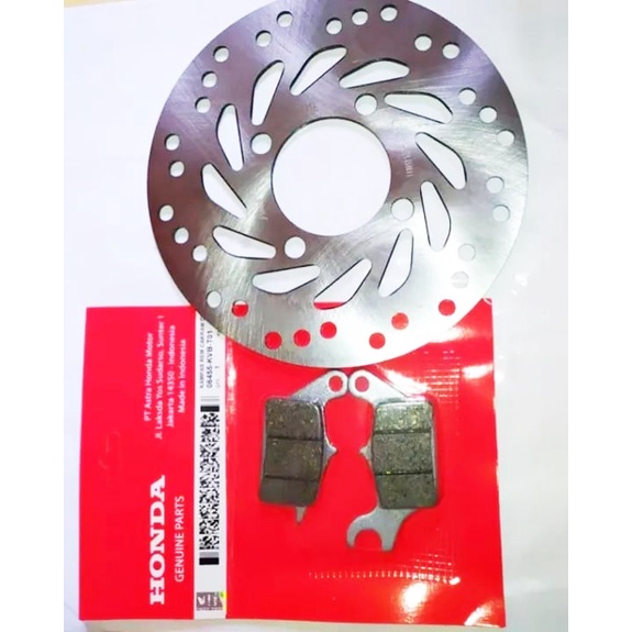 Piringan cakram plus dispad Beat old new/ Vario old New 125 fi/ Scoopy old new KVB