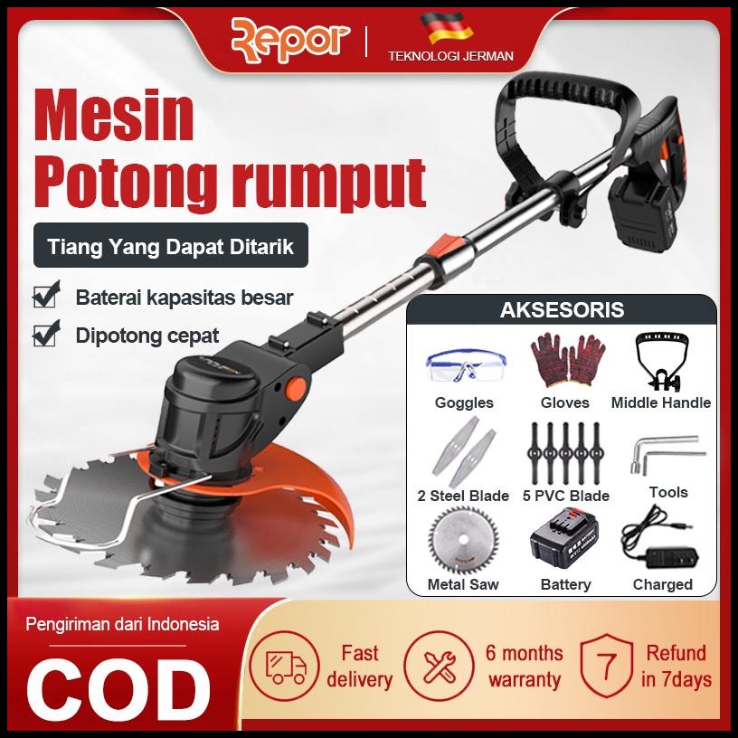 Jual V Mesin Potong Rumput Batrai Mesin Pemotong Rumput Listrik