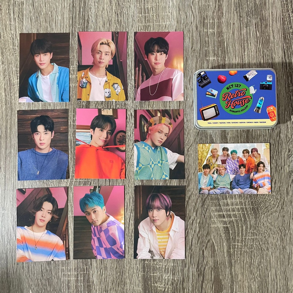 [ READY STOCK ] NCT 127 - SHARING TINCASE RETRO