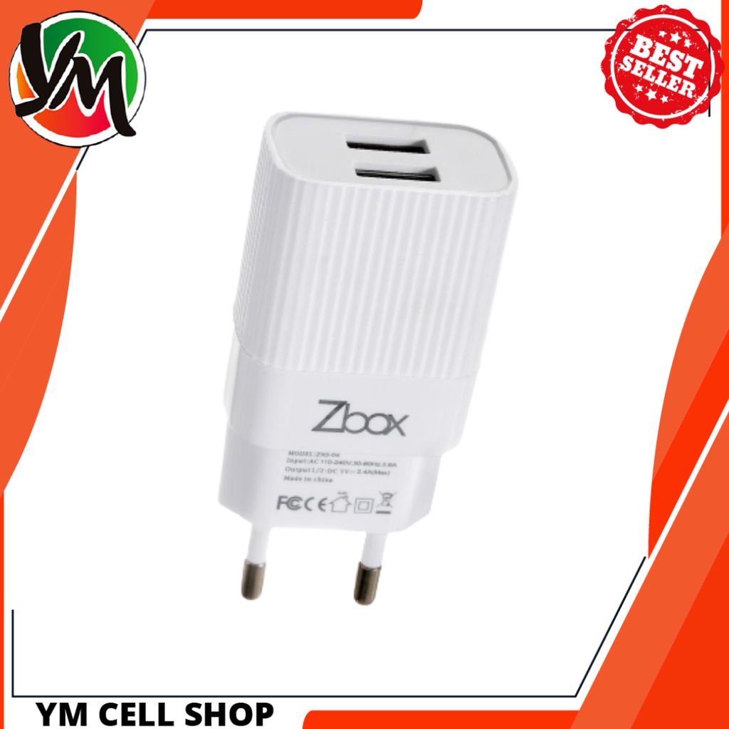 CHARGER ZBOX ZX2-04 2.4A Include Micro Cable