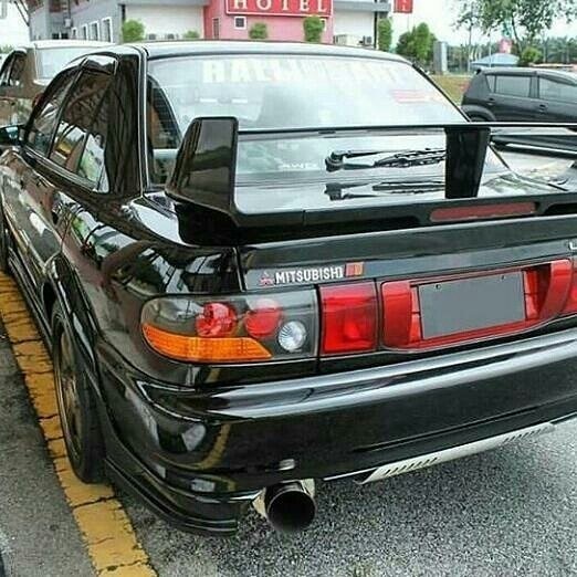 wings spoiler Evo 3 TERMURAH