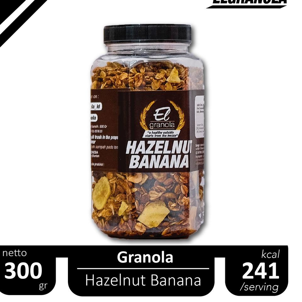 

ARTK0w0V--El Granola Hazelnut Banana 300 Gr/ Healthy Snack / Sereal