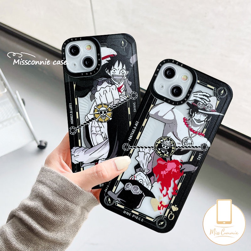 Soft Case Tpu Motif One Piece Untuk IPhone 6 7 Plus 11 Pro Max XR 12 14 13 Pro Max X XS Max 14 Plus 6s 8 Plus SE 2020