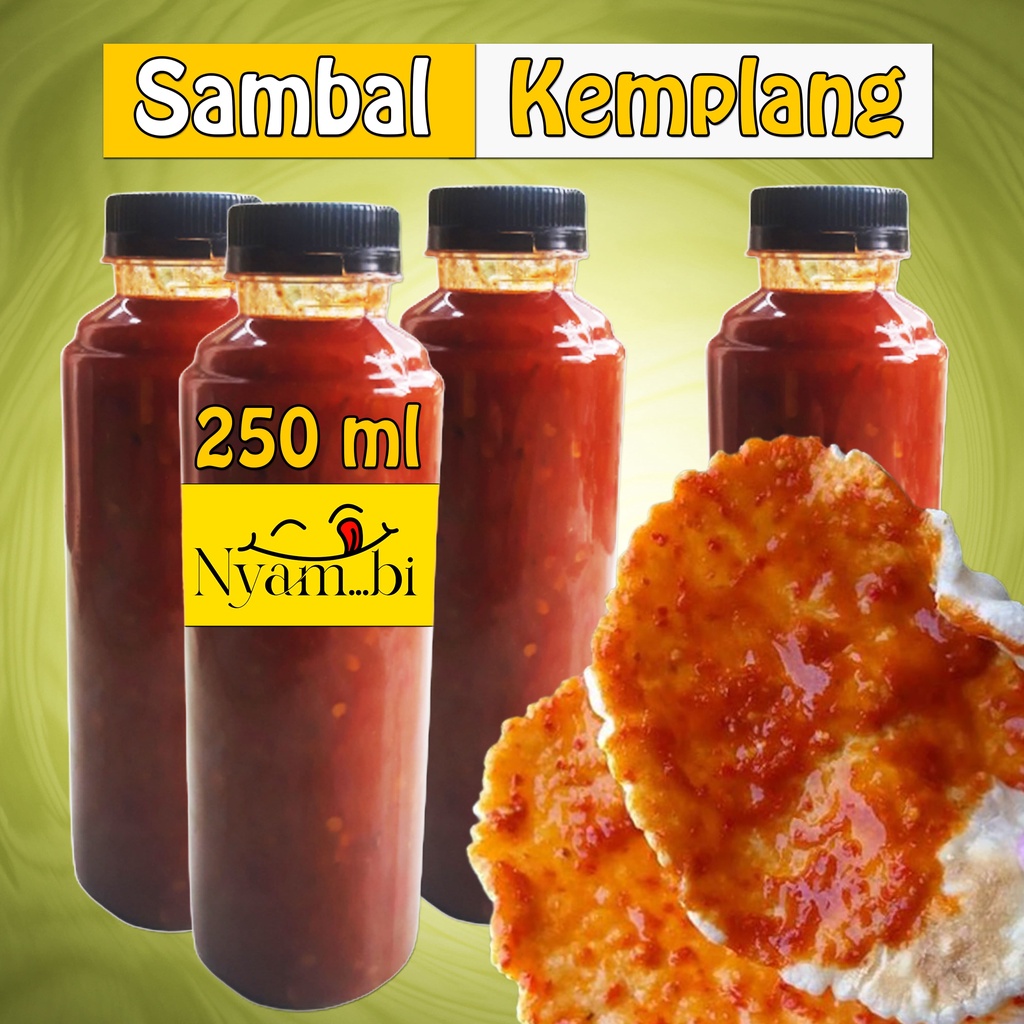 

Sambal Kemplang Panggang Palembang Asli / Sambal Kerupuk 250ml