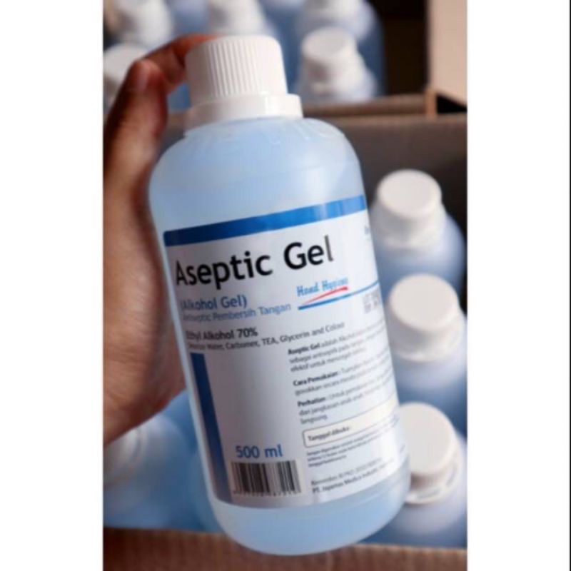 asseptic gel onemed (hand sanitizer) 500cc